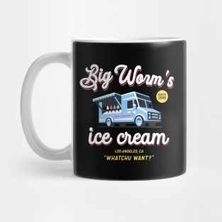 Big worms ice cream, Friday Movie Mug